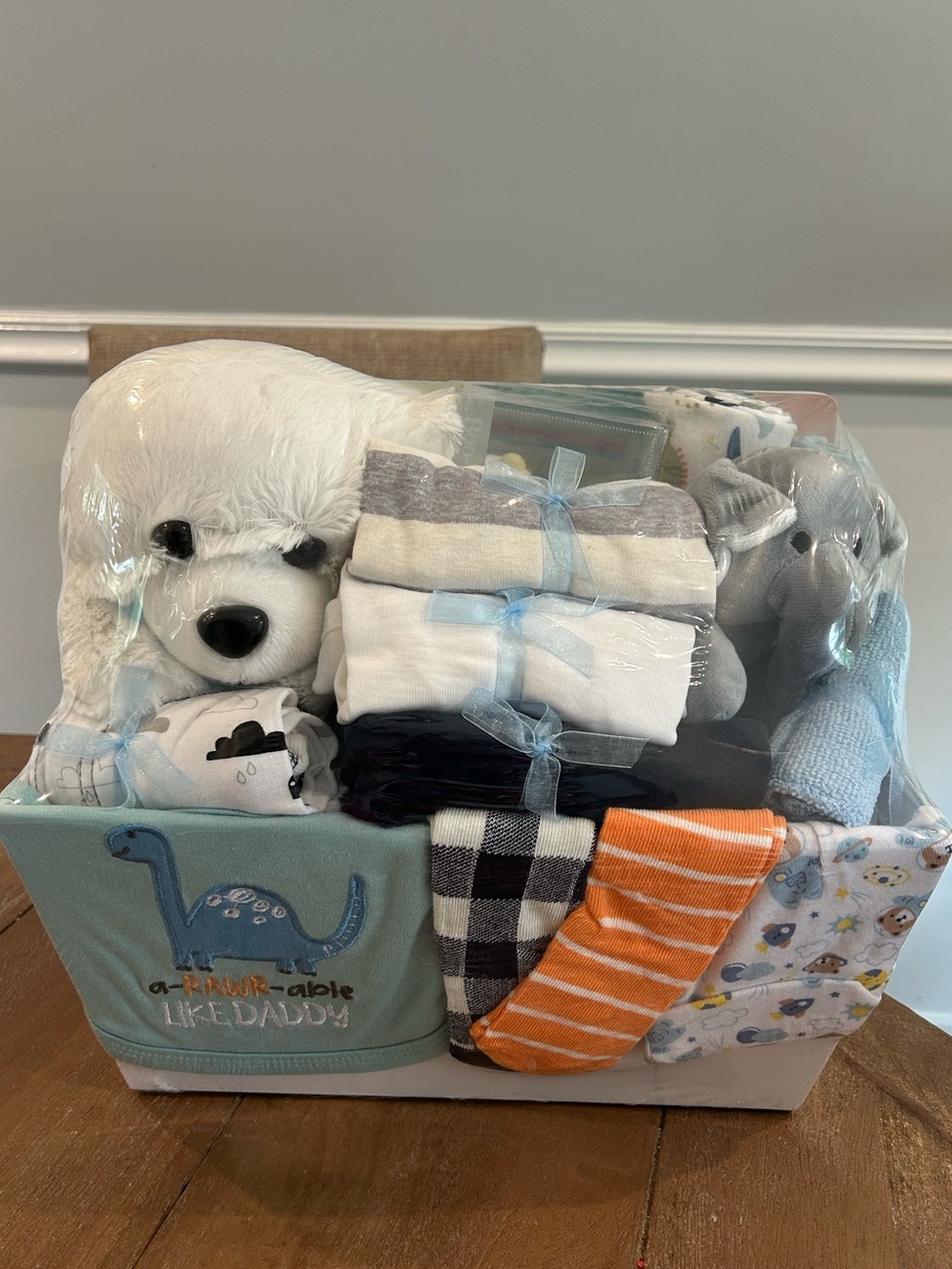 Baby Boy Gift Basket